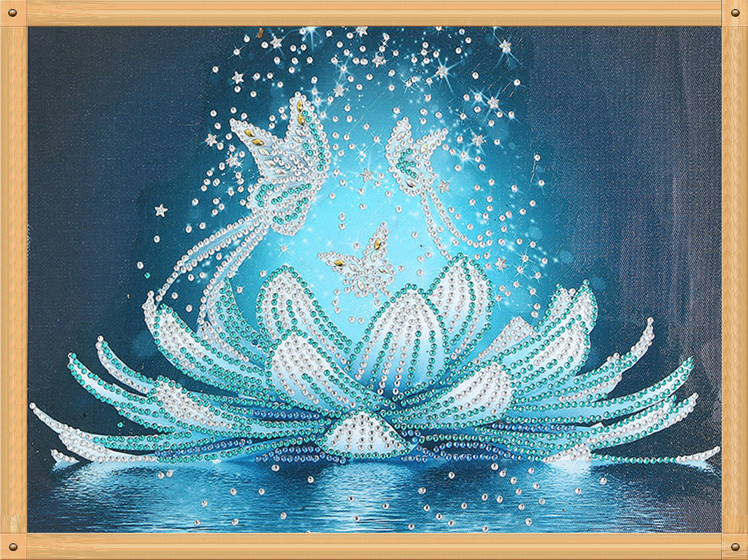Diamond Crystal Diamond Flower Series Painting