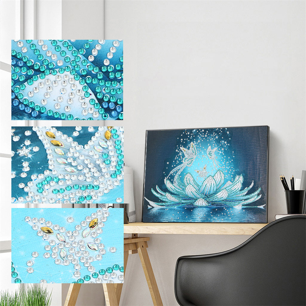 Diamond Crystal Diamond Flower Series Painting
